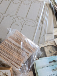 Huge 2kg selection of chipboards for workshops or store