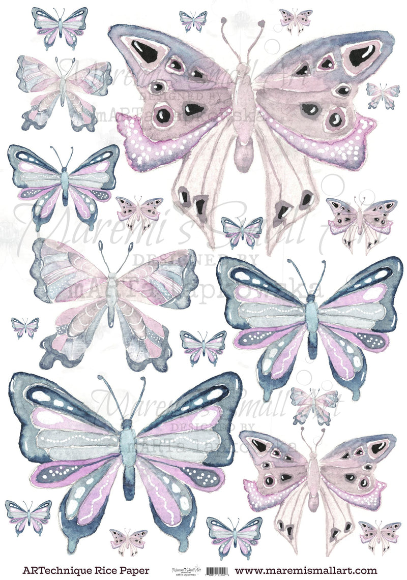 Maremi's Rice Paper 'Butterflies2'