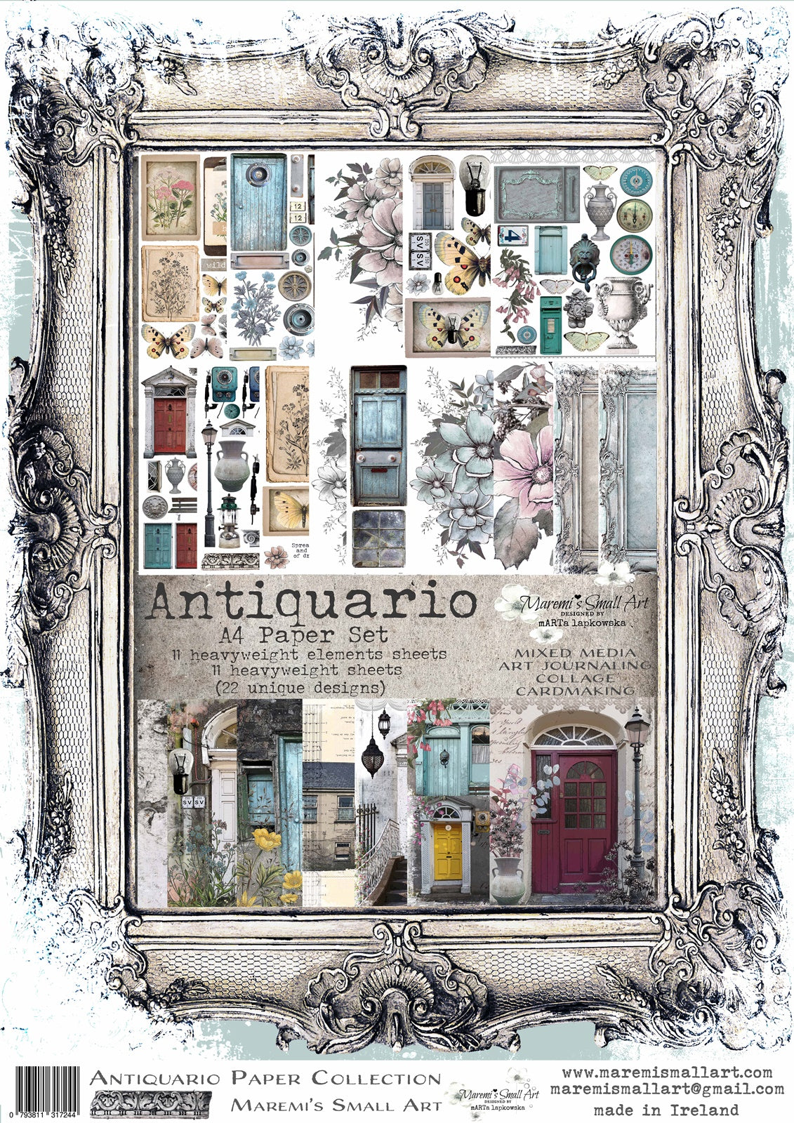 A4 'Antiquario' Maremi's Papers Pad