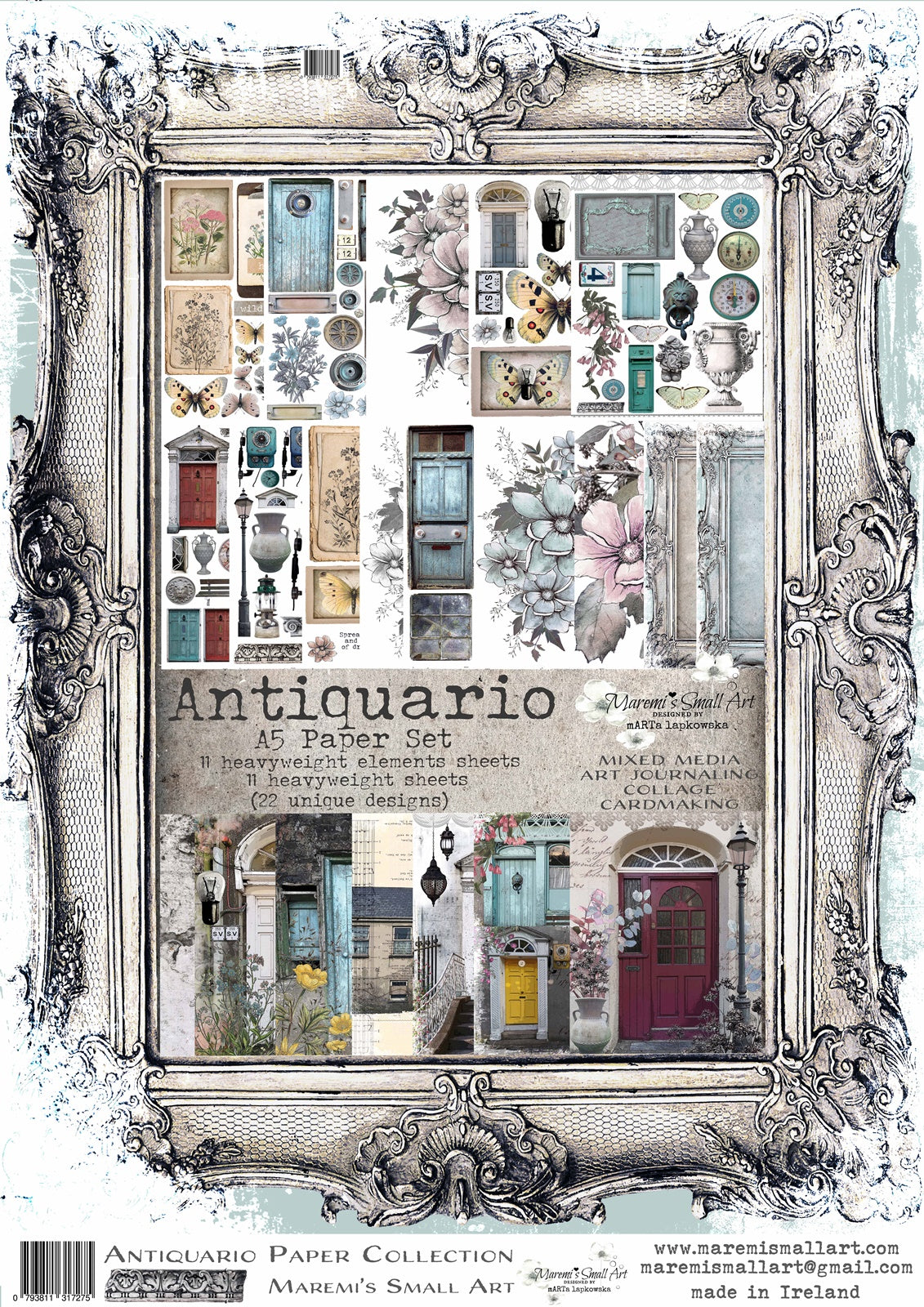 A5 'Antiquario' Maremi's Papers Pad