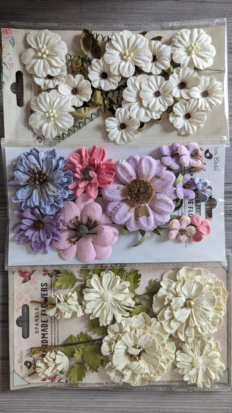 3 Pack Flowers set