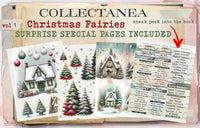 Maremi's Small Art - Collectanea Collage Pages for Art Journaling - Christmas Fairies vol 1