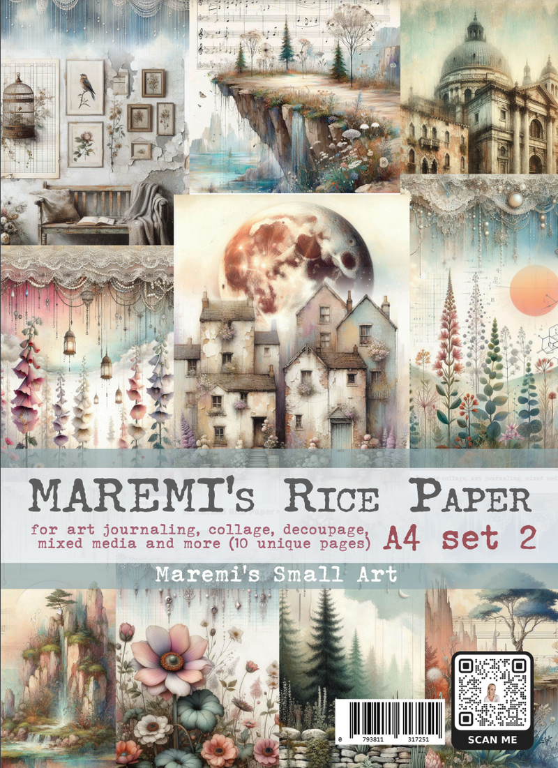 (A4) Rice Paper set 2 - Maremi's Small Art