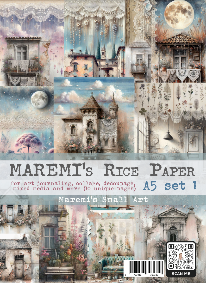 (A5) Rice Paper set 1 - Maremi's Small Art