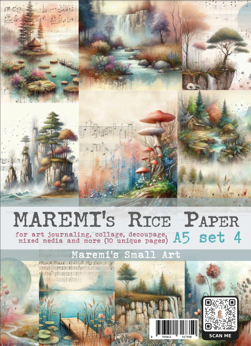 (A5) Rice Paper set 4 - Maremi's Small Art