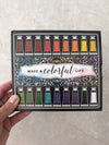 Watercolor set by Vicki Boutin