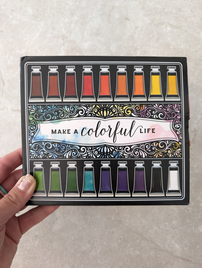 Watercolor set by Vicki Boutin