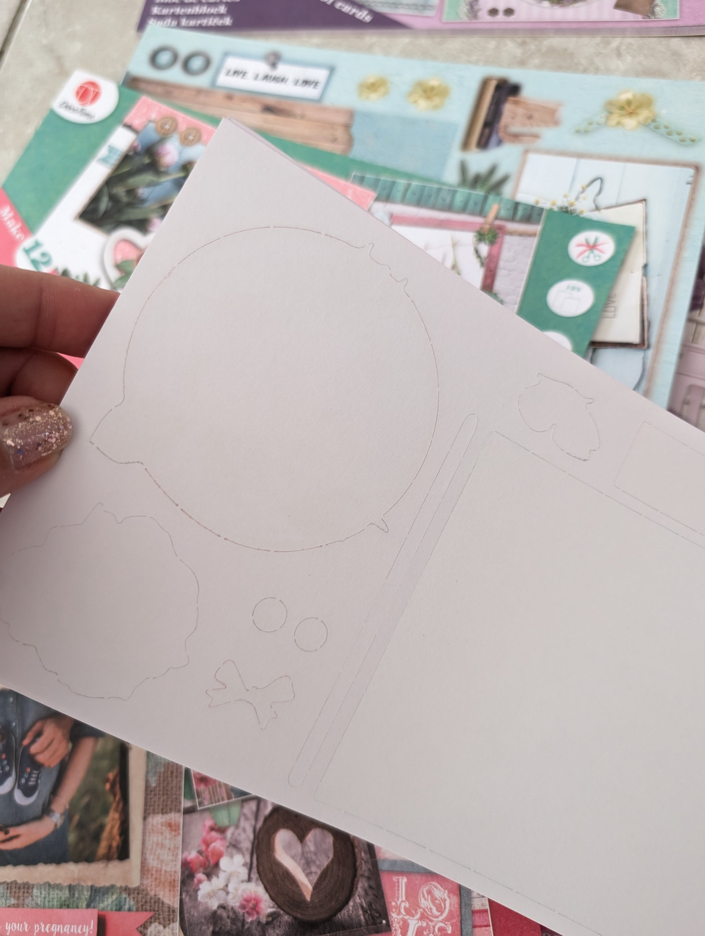 11 paper pads for cardmaking