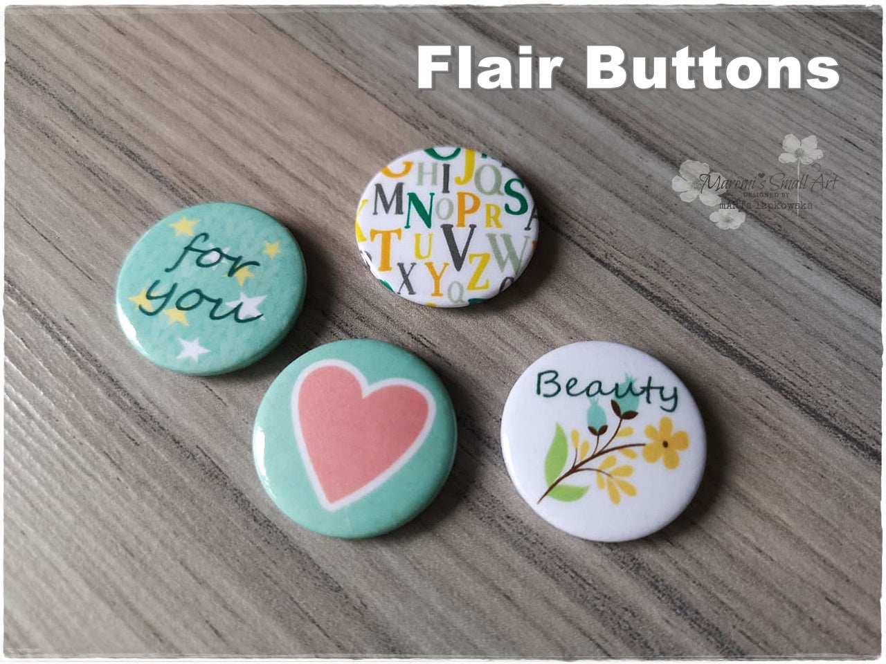 Flair Buttons 'For You'