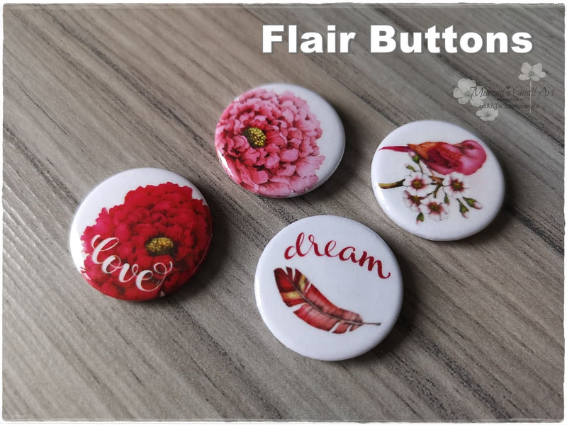 Flair Buttons 'Dream'