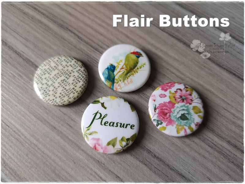 Flair Buttons 'Pleasure'