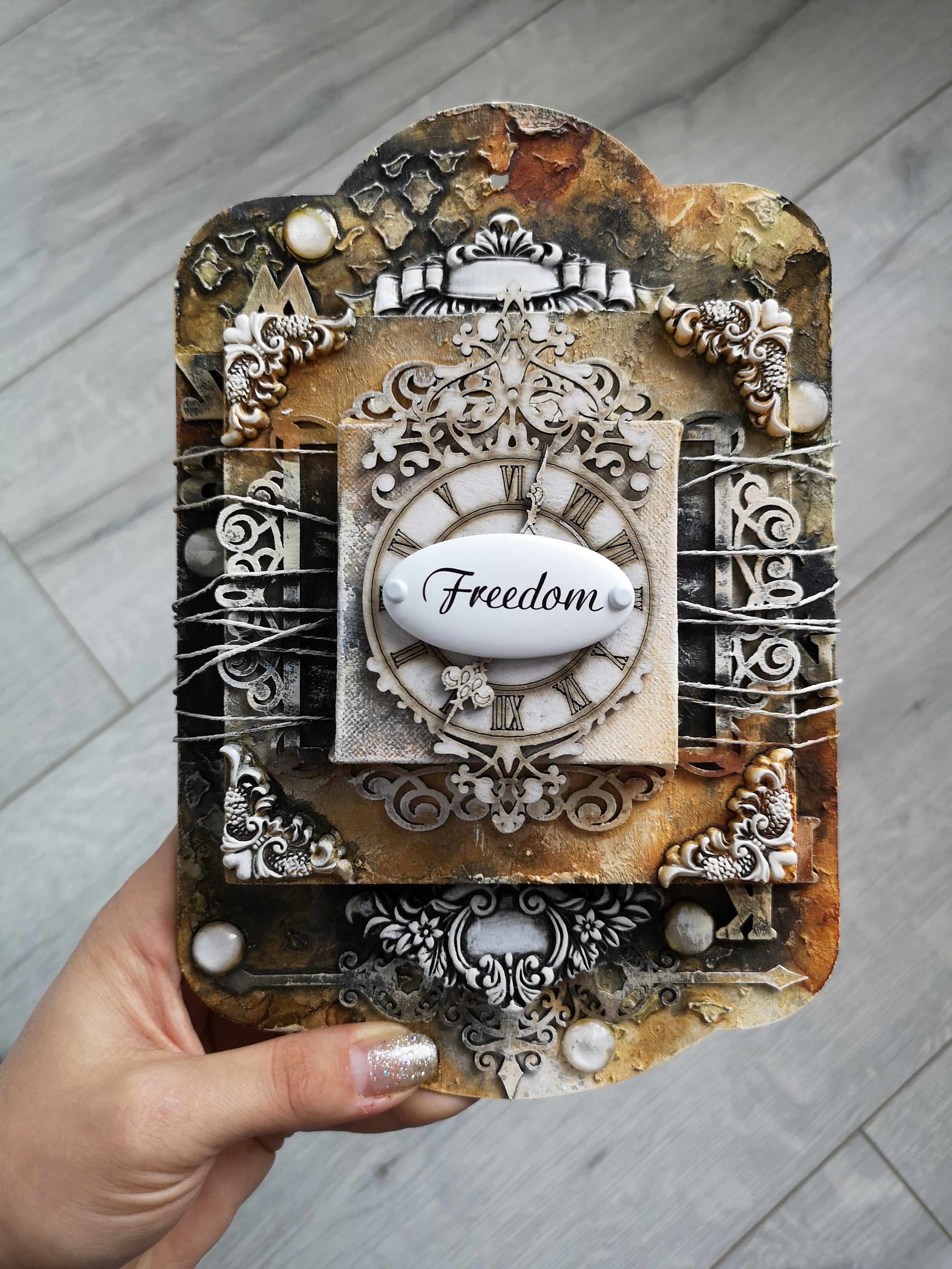 Vintage Freedom - Mixed Media Online Class + products KIT