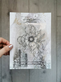 Maremi's Stamp Set Flower Encourage