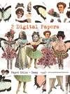 Digi Paper Dolls - 'Damy' set 1