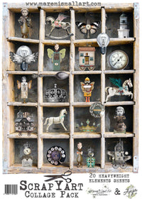 'ScrapYart' Maremi's Papers - Collage Pack - Small Size A5