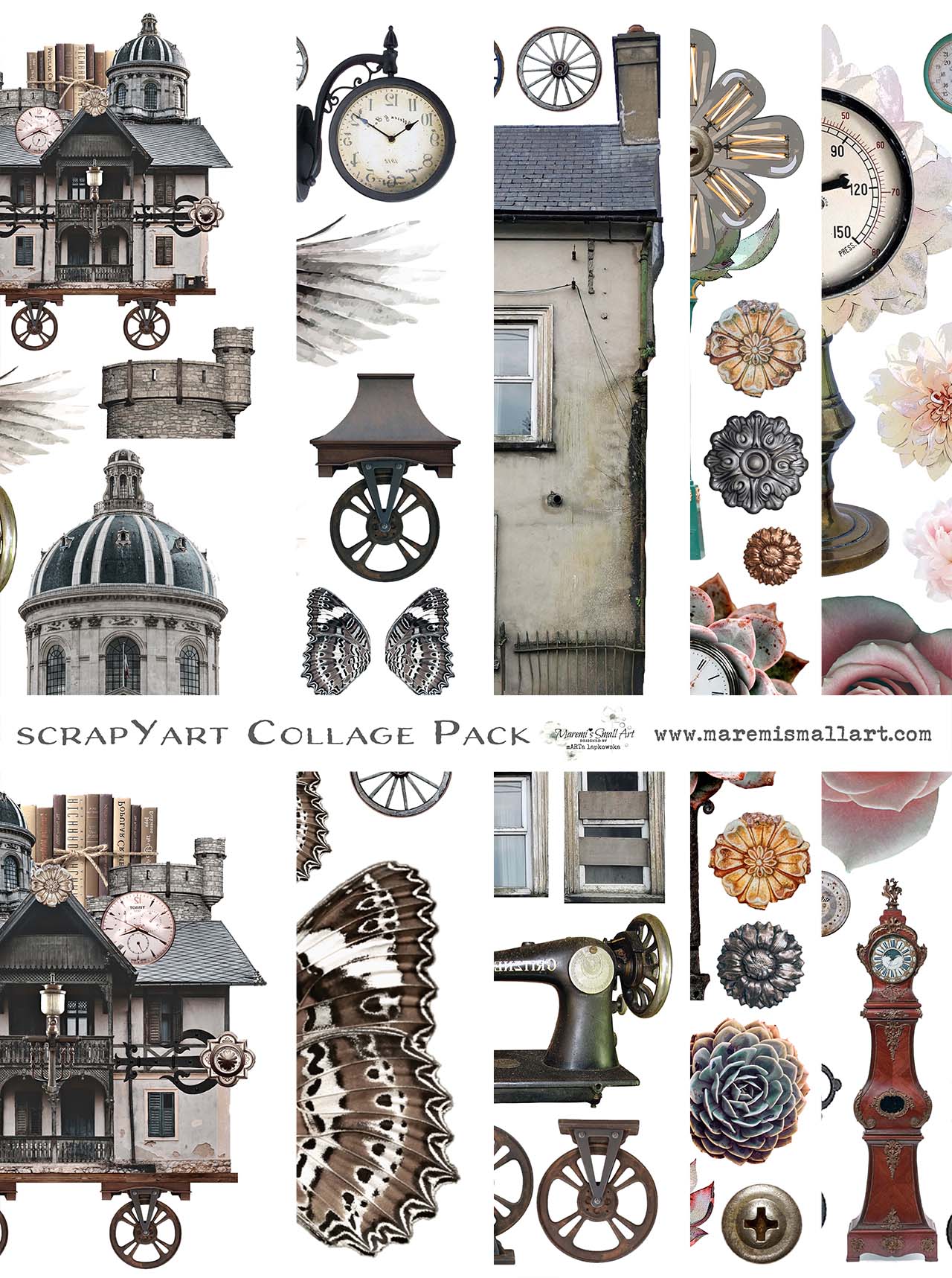 CleverPatch Collage Bumper Pack, General Collage
